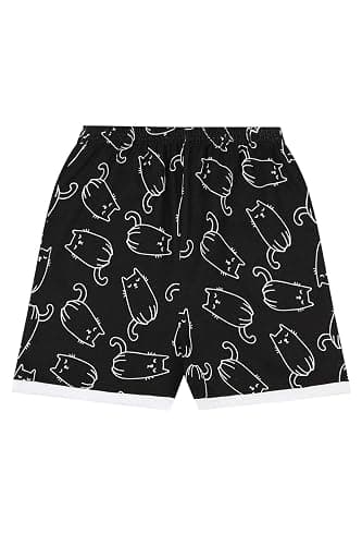 Girls I Can Hear You But I'm Not Listening Cat Short Cotton Pyjama Set thumbnail 5