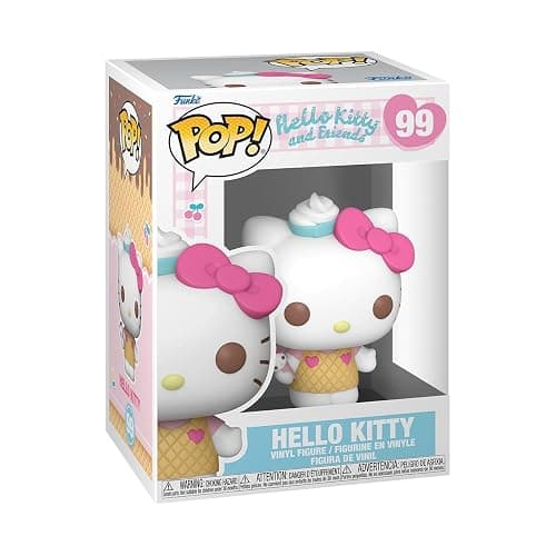 Funko POP Sanrio: Hello Kitty - Hello Kitty - (Icecream) - Collectable Vinyl Figure - Gift Idea - Official Merchandise - for Kids & Adults - Cartoons Fans - Model Figure for Collectors and Display - Image 1