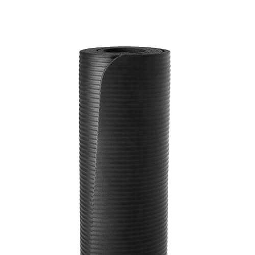 Amazon Basics 1/2 Inch Extra Thick Exercise Yoga Mat with Carrying Strap, Cushioned Support, for Fitness and Gym Workouts thumbnail 2