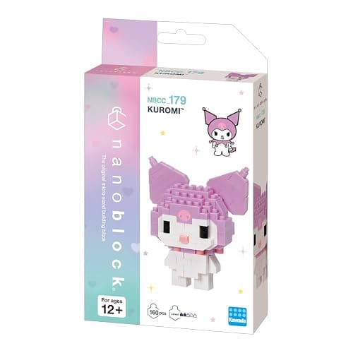 nanoblock - Sanrio - Kuromi, Character Collection Series Building Kit thumbnail 3