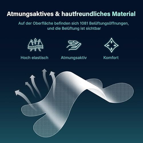 Mundpflaster Schlafen,120 Stück Mouth Tape for Sleeping, Anti Schnarch,Schnarchpflaster - gegen Schnarchen, Mundtapes zum schlafen,Mund Tape für weniger Schnarchen & besseren Schlaf durch Nasenatmung thumbnail 5