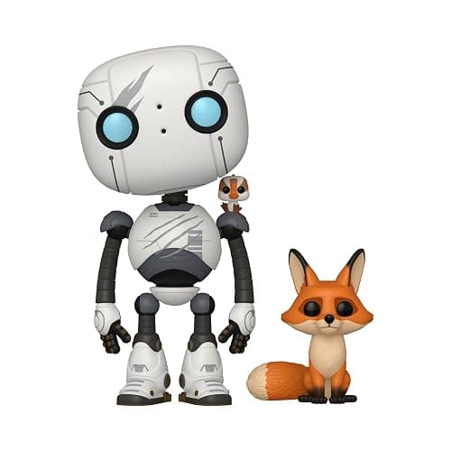 Funko POP! & Buddy: The Wild Robot - Roz with Brightbill & Fink | Official Cartoon/Animation Merch - Collectable Vinyl Figurine for Shelf Display - Birthday Gift Idea for Fans and Collectors thumbnail 4