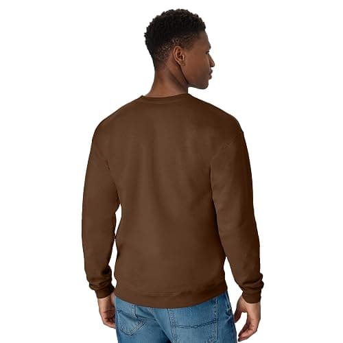 Hanes Men's Sweatshirt, EcoSmart Fleece Crewneck Sweatshirt, Big & Tall Available, 1 or 2-Pack thumbnail 2