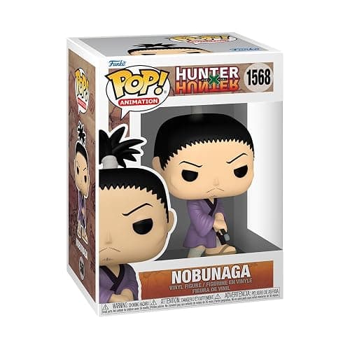 Funko POP! Animation: Hunter X Hunter - Nobunaga Hazama - Hunter X Hunter (HXH) - Collectable Vinyl Figure - Gift Idea - Official Merchandise - for Kids & Adults - Anime Fans - Image 1