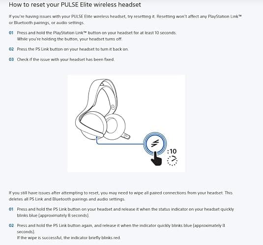 PlayStation Pulse Elite Wireless Headset thumbnail 9