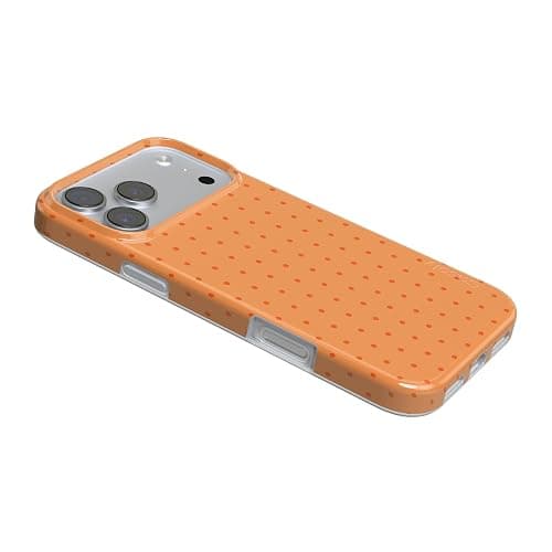 Casely iPhone 17 Pro Case | On the Dot | Orange Polka Dot | Compatible with MagSafe | Classic Ultra Thin Design thumbnail 4