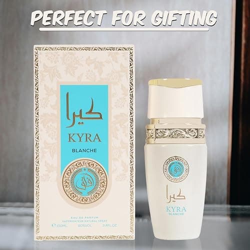 Blanche Spray Perfume for Men and Women – Unisex Eau de Parfum Sweet Vanilla Musk 100ml/3.4 fl.oz thumbnail 4