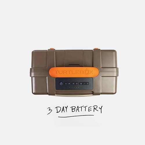 Turtlebox Original Gen 3: Portable Outdoor Bluetooth Speaker – Ultra-Loud (120dB), Waterproof (IP67), Rugged, Impact-Resistant, 3-Day Battery | Party Mode: Unlimited Pairing for Stereo Sound, Delta thumbnail 5