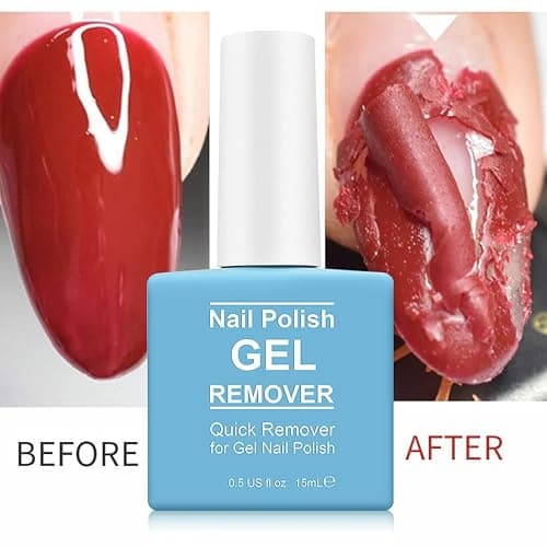 2 Pack Gel Nail Polish Remover, Gel Polish Remover for Nails, Easily Magic Soak-Off Gel Polish in 2-5 Minutes - Safe, No Need For Foil, Soaking Or Wrapping (with 1 Cuticle Pusher and Nail Scraper) thumbnail 2