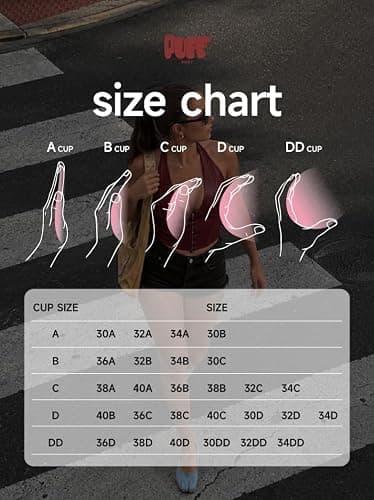 PUFF BODY Invisible Strapless Sticky Bra Push up for Women, Adhesive Bra for Backless Dress, Cleavage Lift Nipple Covers thumbnail 7