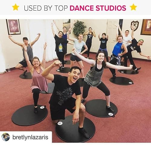 New Professional Portable Dance Floor/Turning Board/Tap/Ballet/Safe to use on All Kinds of Floors at The House. Best Turning Board for Dancers on The Go! thumbnail 7