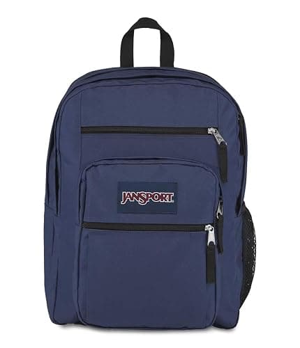 JanSport Laptop Backpack - Computer Bag with 2 Compartments, Ergonomic Shoulder Straps, 15” Laptop Sleeve, Haul Handle - Navy - One Size - Navy - Image 1