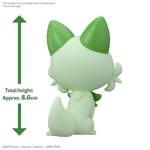 BANDAI Hobby - Pokémon - #18 Sprigatito Pokémon Quick!! Model Kit thumbnail 2