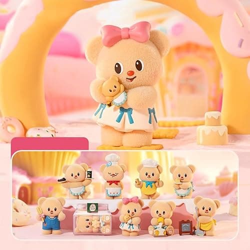 Aven Rabbit ButterBear My Buttery Bakery Series Blind Box Action Figures Mystery Box Cute Random Toys Birthday Gift Christmas Collectible Toy for Desktop Ornaments, 1PC thumbnail 5