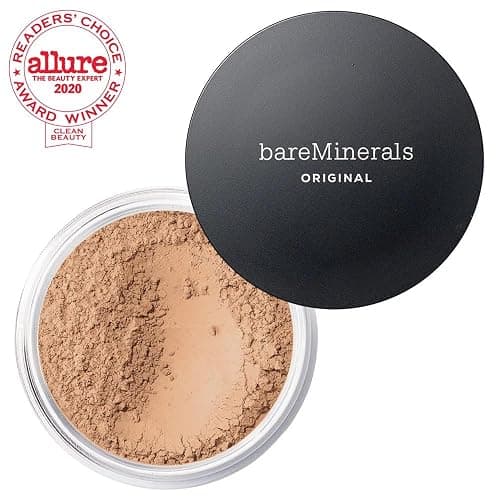 bareMinerals Original Loose Powder Foundation SPF 15, Clean Mineral Powder Face Makeup, Sheer-to-Full Coverage, Talc-Free, Non-Comedogenic, Vegan thumbnail 7