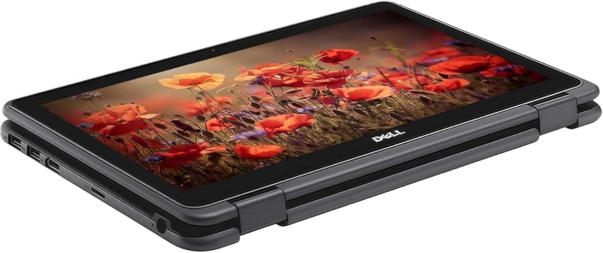 Dell Chromebook Laptop 3100 2-in-1 Computer, 11.6 inch Touchscreen PC, Intel Celeron N4000, 4GB RAM, 32GB SSD, Type-C, Japaness Keyboard, Chrome OS (Refurbished) thumbnail 8
