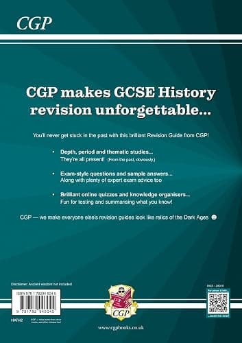 GCSE History AQA Revision Guide (with Online Edition, Quizzes & Knowledge Organisers): perfect for the 2026 and 2027 exams (CGP GCSE History 9-1 Revision) thumbnail 2