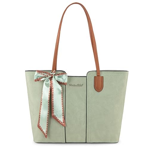 Montana West Tote Bags for Women Top Handle Satchel Purses - Image 1