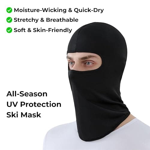 2THESTARS Balaclava Ski Mask Summer Cooling Face Cover Lightweight Shiesty Mask for Men Women UV Protector Unisex Motorcycle thumbnail 2