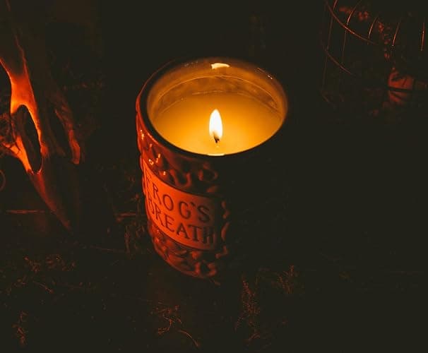 Disney The Nightmare Before Christmas Sally Frog's Breath Jar Ceramic Candle | Floral Muguet Fragrance with 35-Hour Burn Time thumbnail 7