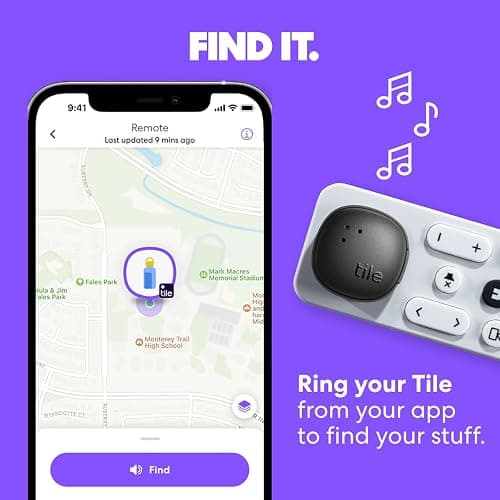 Tile by Life360 Essentials - Bluetooth Trackers & Item Locators for Keys, Wallets, Remotes & More; Easily Find All Your Things. Both iOS and Android Compatible. 4-Pack (Mates/Slim/Sticker) thumbnail 3