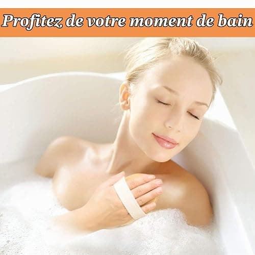 URAQT Brosse à sec pour le Corps, Brosse Exfoliante Physique | Brosse De Bain à Poils Naturels Pour Une Peau Impeccable,Un Drainage Lymphatique thumbnail 6