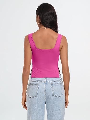 Trendy Queen Womens Going Out Crop Tops Backless Tank Tops Summer Teen Girls Party Basics Tees Cute Shirts thumbnail 5