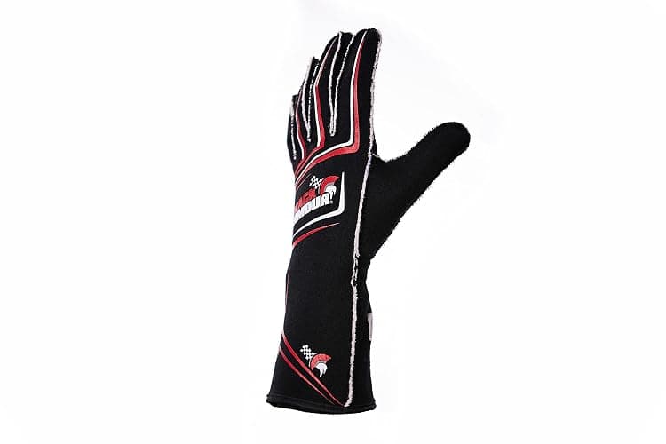 TRACK ARMOUR] Series 4 Auto Racing Glove, SFI 3.3/5, Nomex Fabric, Silicon Grip, Fire Retardant, Flame Resistant, Driving, Karting, Sim Racing thumbnail 4