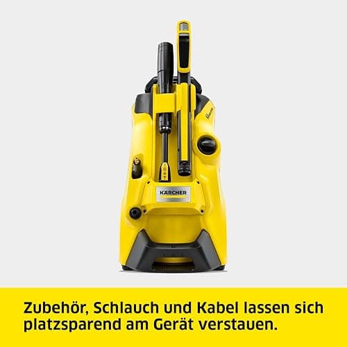 Kärcher Nettoyeur Haute Pression K 4 Power Control: Support Intelligent par Une App - Solution adaptée aux Fortes salissures Jaune/Noir thumbnail 7