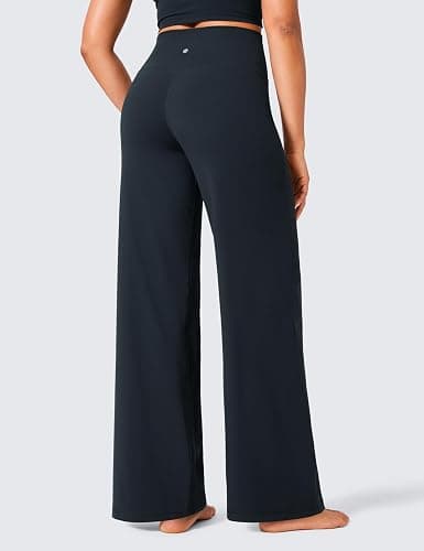 CRZ YOGA Butterlift Wide Leg Pants Pockets 29"/31"/33" - High Waisted Yoga Lounge Buttery Soft Comfy Casual Womens thumbnail 5
