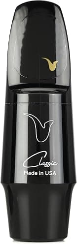 BetterSax Classic Alto Saxophone Mouthpiece Made in the USA, Hand-Finished, Reed Friendly. Ideal for beginners in Concert band, Jazz band and Marching band thumbnail 7