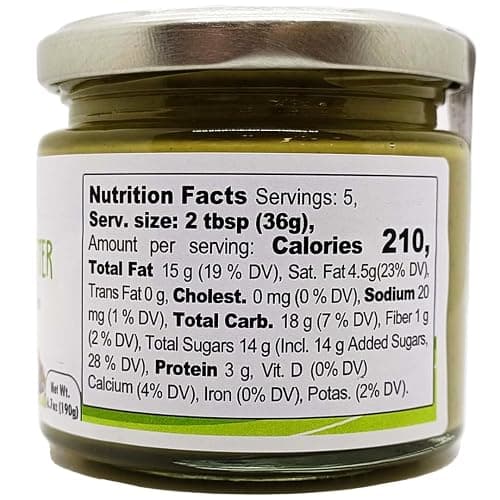 GUSTO ETNA Sicilian Pistachio Cream – 35% Pistachios, Sweet Spreadable Butter, 6.7 oz (190g) Rich & Nutty Pistachios Cream for Knafeh Dubai Pistachio Chocolate Bars, Product of Sicily, Italy thumbnail 4