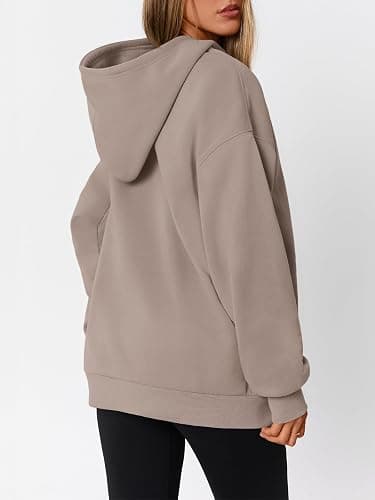 WYNNQUE Hoodies for Women Oversized Sweatshirts Fall Fashion Outfits 2026 Casual Sweaters Tops Fleece Workout Winter Clothes thumbnail 4