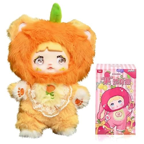 XiDonDon Nommi Interesting Fruit Series Cute Vinyl Face Doll Random Design Action Figures Collectible Toys Home Decorations (Single Box) - Image 1