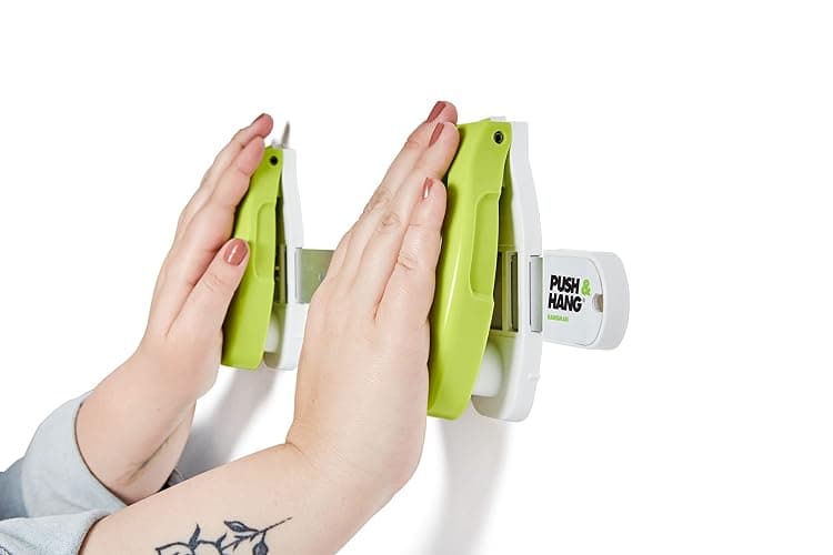 Hangman Push & Hang Pro Picture Hanging Tool Kit with Nails and Level for Wall Art Pictures Frames Green ‎PHLA-18 - 18 Inch (Pro) thumbnail 6