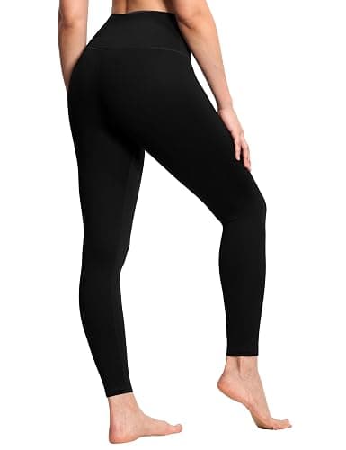 THE GYM PEOPLE Women's High Waist Workout Legging Soft Tummy Control Squat Proof Yoga Running Pants thumbnail 2
