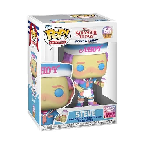 Funko POP! TV: Stranger Things - Steve Harrington - Stranger Thingseve - (Scoops Ahoy) - Collectable Vinyl Figure - Gift Idea - Official Merchandise - for Kids & Adults - TV Fans - Image 1