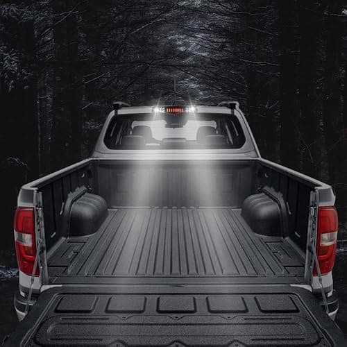 PIT66 LED Bar 3rd Brake Light, Compatible with 2009-2017 Dodge Ram 1500 2500 3500 I Type High Mount Stop Light Rear Tail Cargo Lamps Clear Lens Chrome Housing thumbnail 9