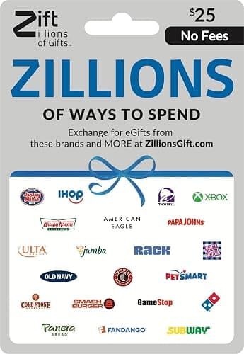 Zift Zillion $25 Gift Card - Image 1