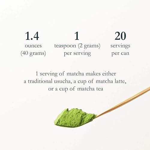 Naoki Matcha Superior Ceremonial Blend – Authentic Japanese First Harvest Ceremonial Grade Matcha Green Tea Powder from Uji, Kyoto (40g / 1.4oz) thumbnail 3