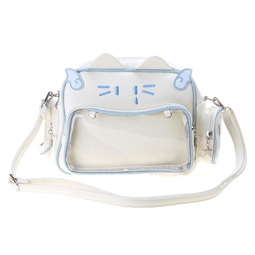 LUOFENG Shoulder Bags,Womens Aesthetic Shoulder Bag Japanese Style Ita Bag Backpacks Cute Messenger Bag Student Casual Crossbody Bag - Image 1