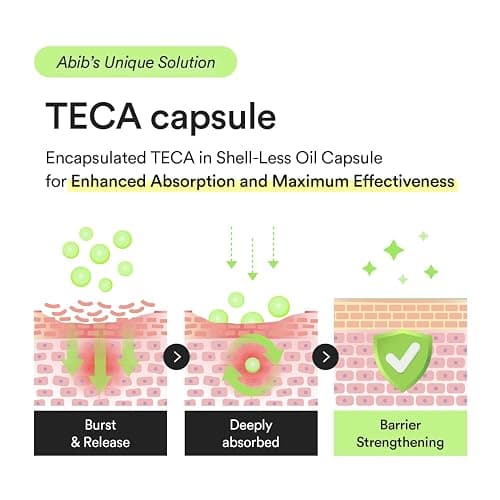 Abib Heartleaf TECA capsule serum Calming drop 1.69 fl.oz. | Soothing Hydration with Centella Asiatica & Niacinamide | Lightweight Korean Skincare for Sensitive Skin thumbnail 6