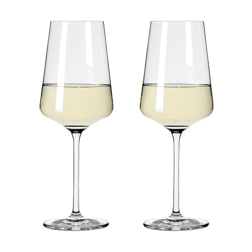 Ritzenhoff 6111006 Copa de vino blanco 400 ml - Serie Lichtweiss - 2 piezas en un set de regalo - Made in Germany thumbnail 4