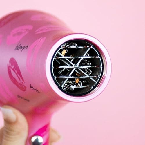 blowpro KISS Edition Titanium Dryer, Reduces Drying Time, 3 Speed & Temp Settings, Pure-Air Tech, 6-White LED Lights, Removable Filter, Cool Shot Button, Comes w/Concentrator! thumbnail 6