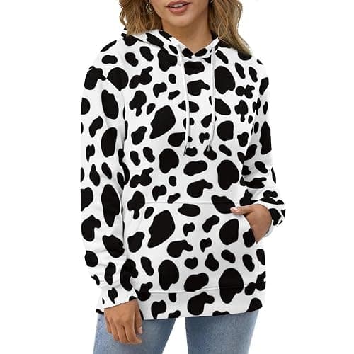 ZultXing Unisex Hoodies 3D Print Long Sleeve Novelty Pullover Sweatshirt with Big Pockets for Men, Teen Boy, Women thumbnail 3