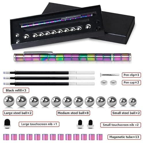 Fidget Pen,Magnetic Pen,Eliminate Pressure Fidget Pen for Desk Toys ,Teen Gifts, for 8-12 Years Old, Novelty Toy Gift for Kids or Friends thumbnail 3