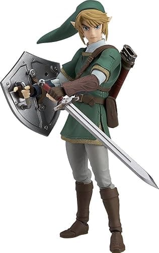 Good Smile The Legend of Zelda Twilight Princess Link (Deluxe Version) Figma Action Figure, 180 months to 1188 months - Image 1