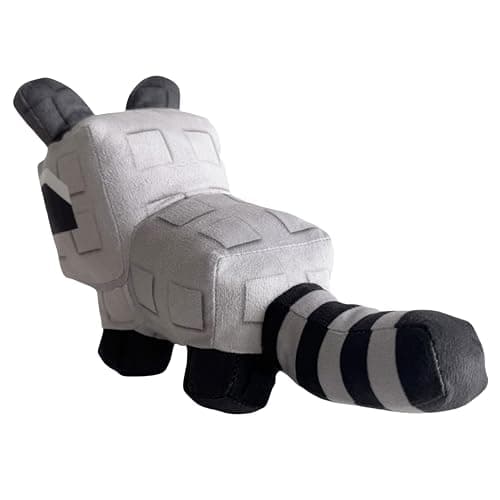 VatanFari Grow a Garden Plush Pet – 10" Collectible Stuffed Animal – Garden Animal Plushie Drawing Inspiration from The Grow a Garden Universe (Raccoon) thumbnail 4