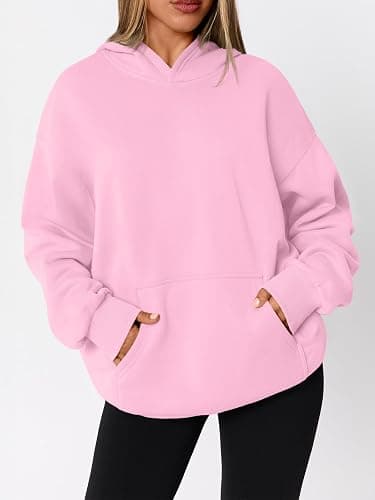 WYNNQUE Hoodies for Women Oversized Sweatshirts Fall Fashion Outfits 2026 Casual Sweaters Tops Fleece Workout Winter Clothes thumbnail 3