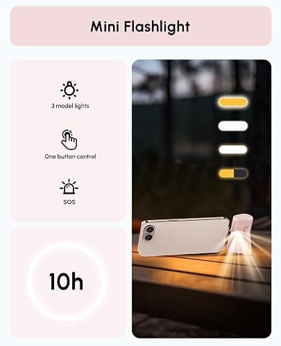 pink portable charger thumbnail 6